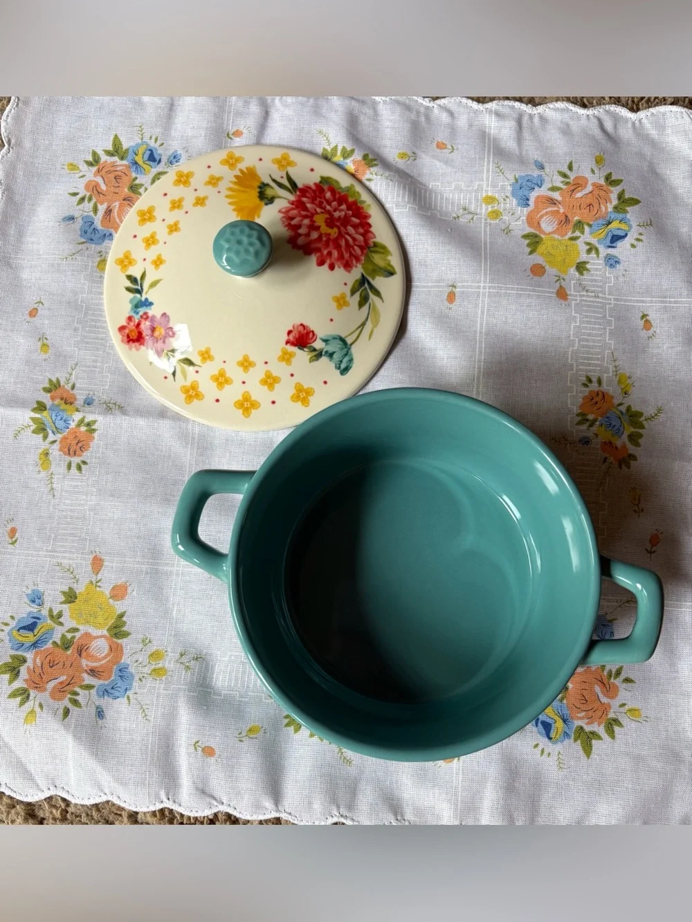 The Pioneer Woman bright turquoise